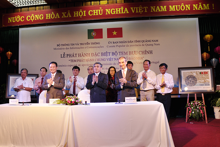 Vietnam - Portugal stamp set issued