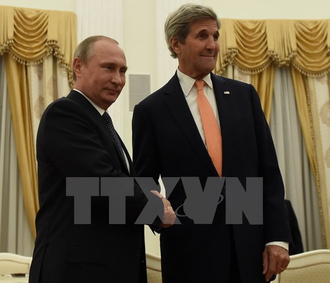 John Kerry officially visits to Russia