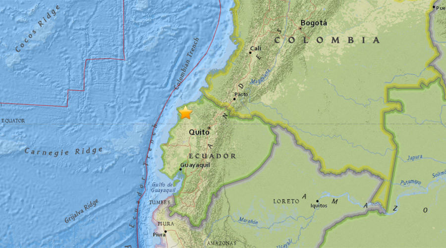 Powerful twin earthquakes strike Ecuador’s coast