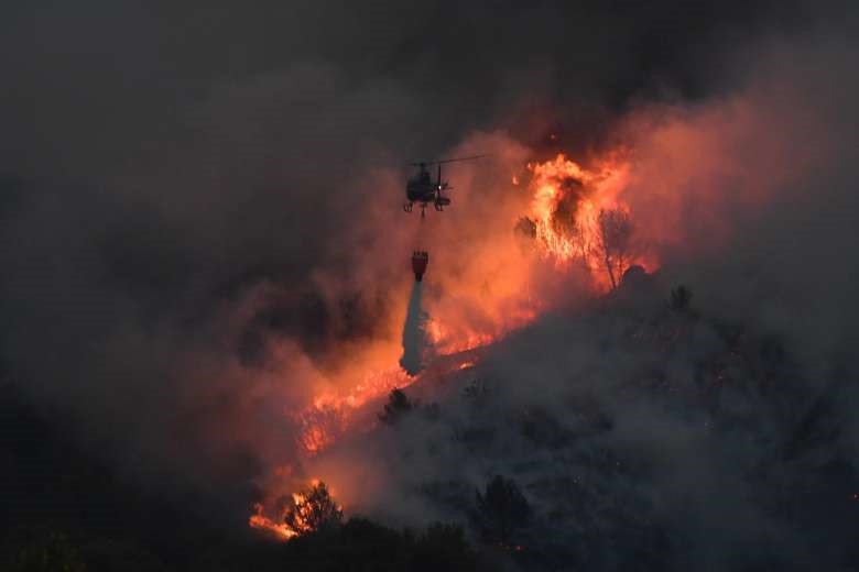 Worst forest fires in France in almost two decades