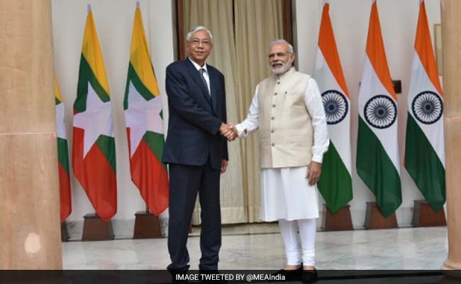 Indian PM appreciates relations with Myanmar