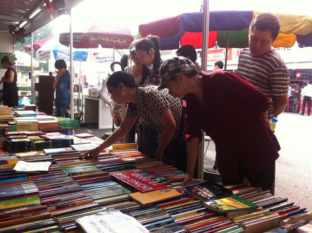 Antique book space in Hanoi University of Culture
