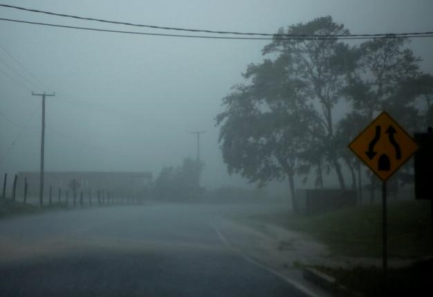 Tropical storm Earl hits Central America
