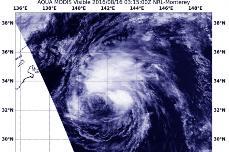 Tropical storm Chanthu hits Japan’s north-east