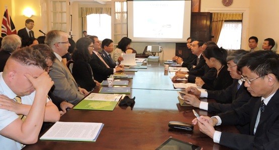 Vinh Phuc pitches for UK investments