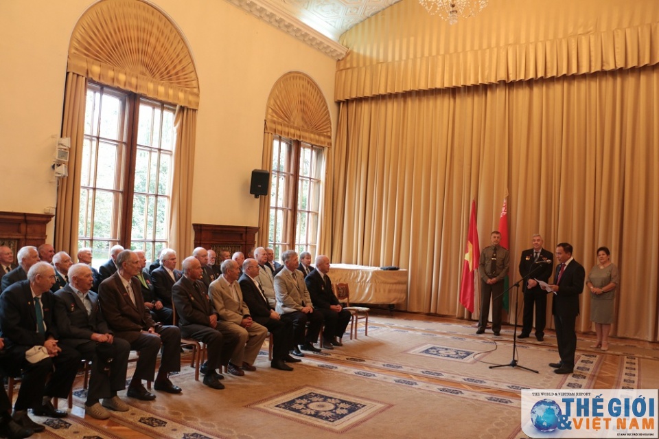 Meeting of Belarusian veterans who helped Vietnam