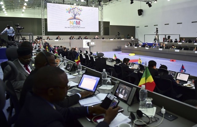 Non-Aligned Movement begins 17th Summit