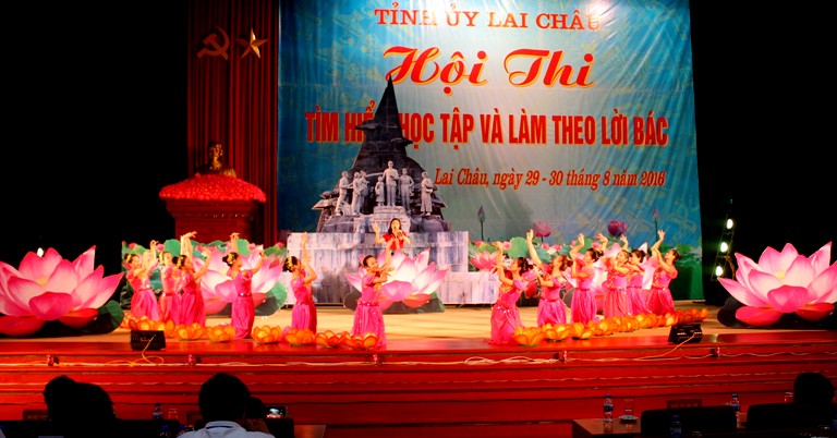 Competition on studying and following Uncle Ho’s sayings in Lai Chau province
