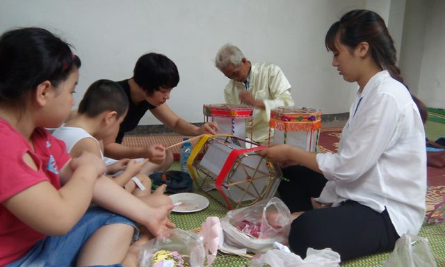 Mid-autumn festival at Hanoi Museum