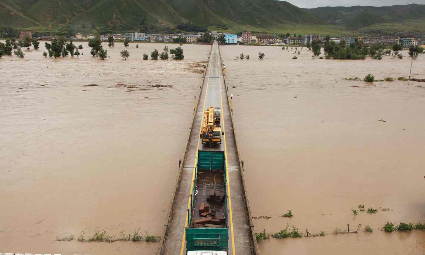 Severe floods hit DPRK