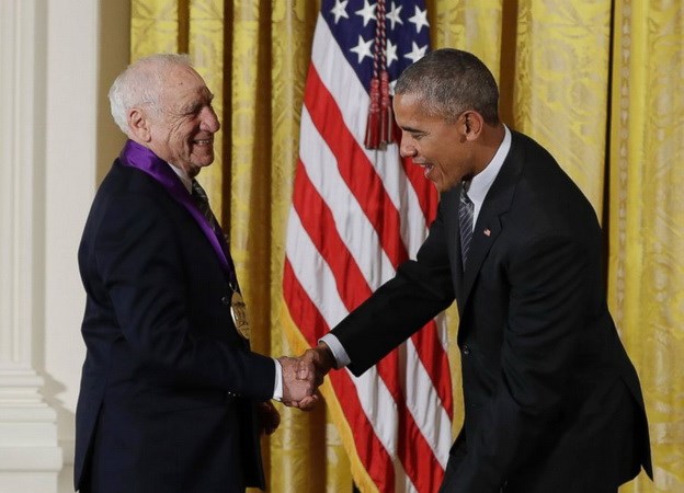 President Obama presents Medal of Honour to 24 artists