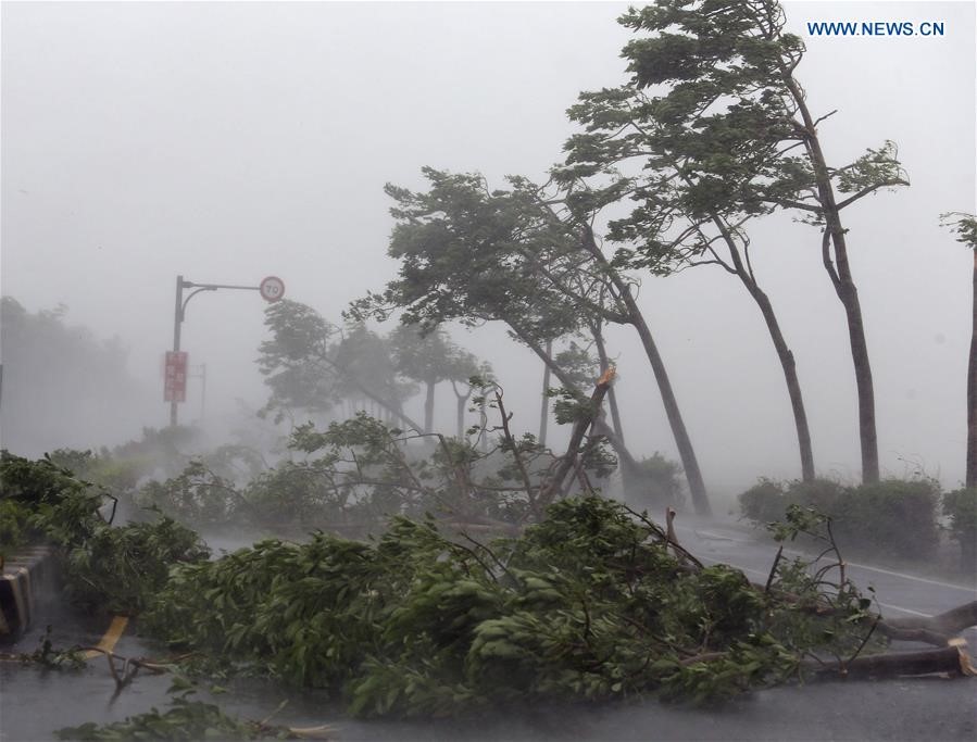 Super typhoon Meranti hits Taiwan, China