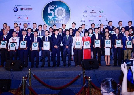Best 50 listed companies in Vietnam honoured