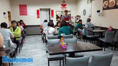 Vietnamese noodle soup Pho restaurant in Taiwan