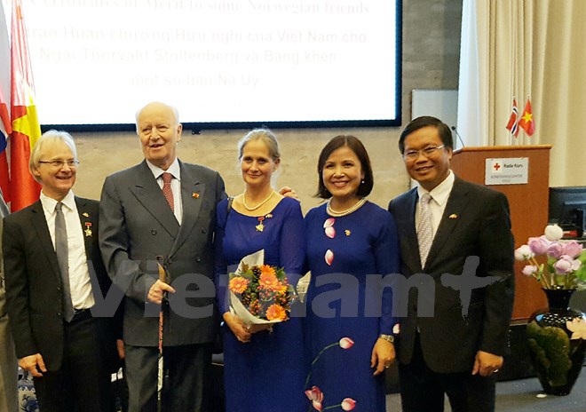 Ex-foreign minister of Norway honoured with Friendship Order