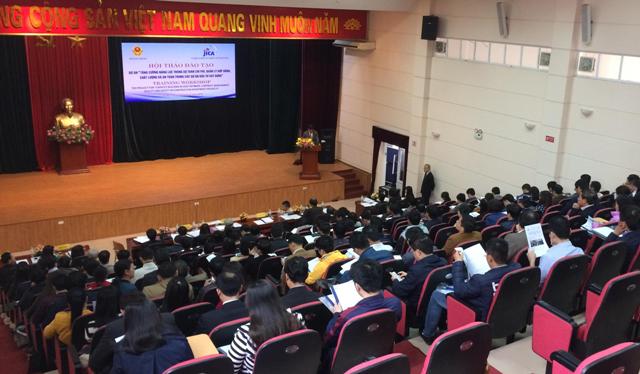 Enhancing capacity for Vietnamese staff on construction project