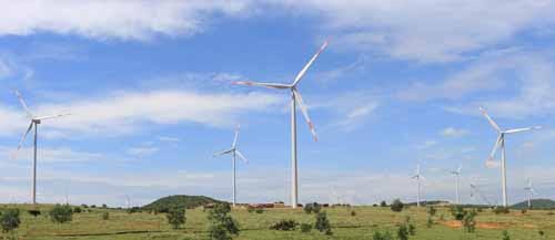 Additional wind power plant put into use in Binh Thuan province