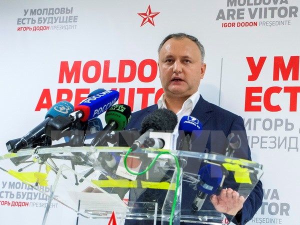 Igor Dodon wins Moldova presidential election