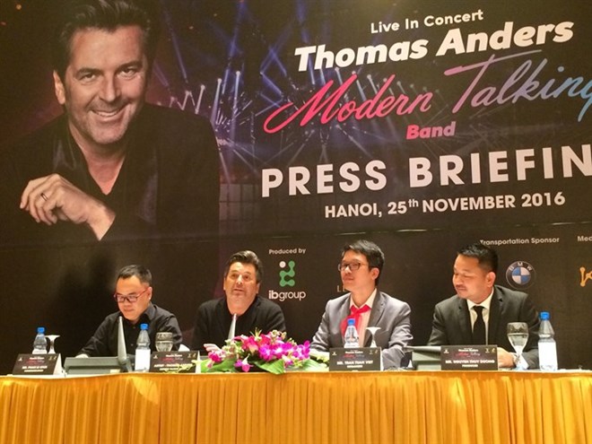 Modern Talking member makes VN debut
