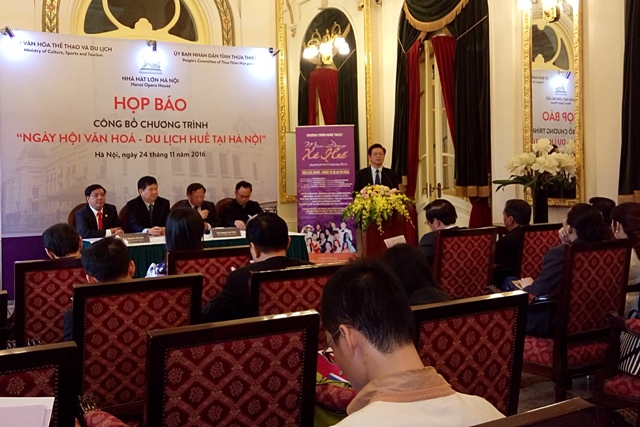 Hue culture and tourism day in Hanoi