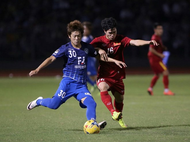 Vietnam tie with Avispa Fukuoka in friendly