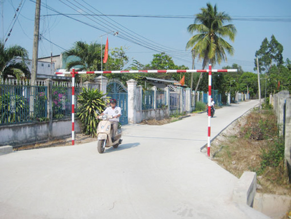 Dau Tieng district recognized as new-style rural area