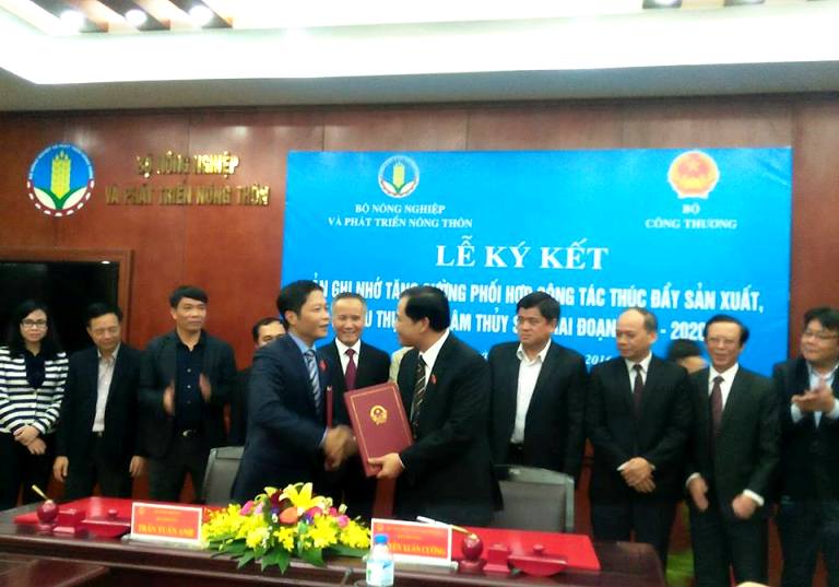 Two ministries join hands to foster agro-forestry-fishery consumption