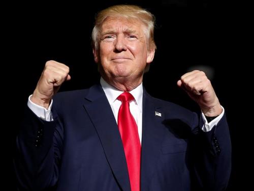 Newly-elected US President Donald Trump