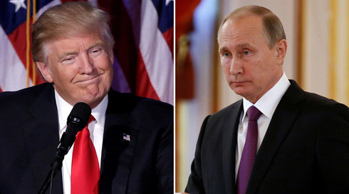 Putin and Trump talk on phone and agree to improve ties