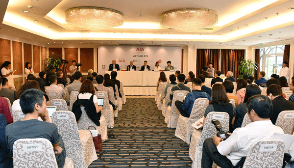 AIA Vietnam Eye book and exhibition debut in Hanoi