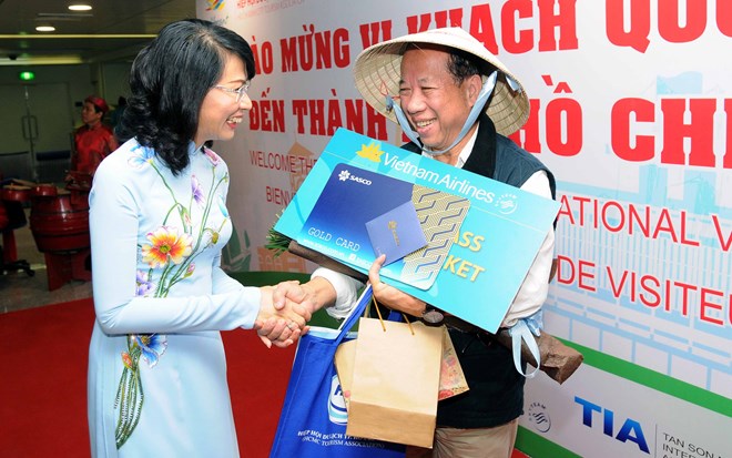 HCM City welcomes five millionth foreign visitor