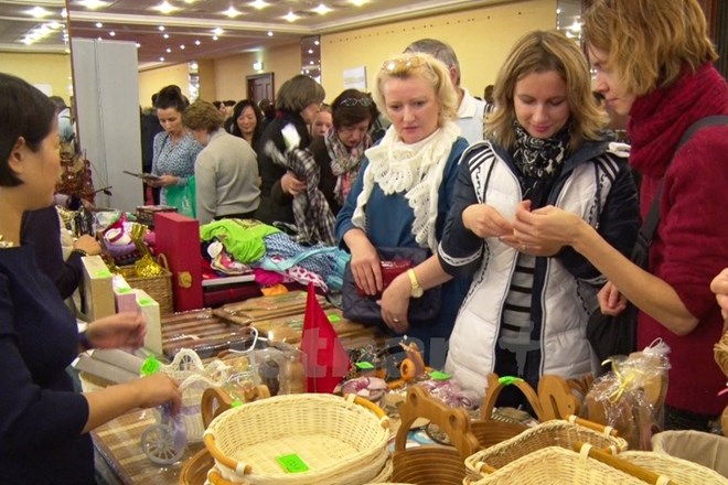 Vietnamese Embassy enjoys charitable fair in Slovakia