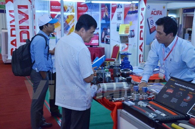 Vietnamese firms showcase goods in Cambodian exhibition