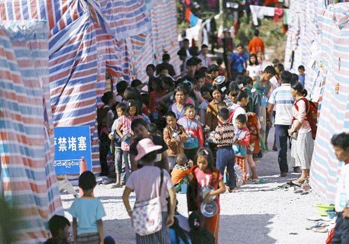 Myanmar over 10,000 locals return home after fighting in the north