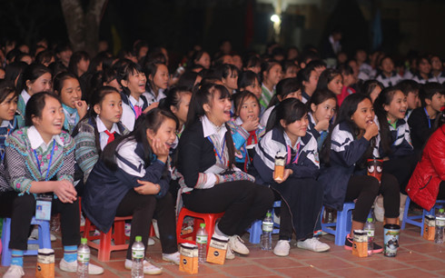 Free film screenings for over 3,000 children in mountainous areas