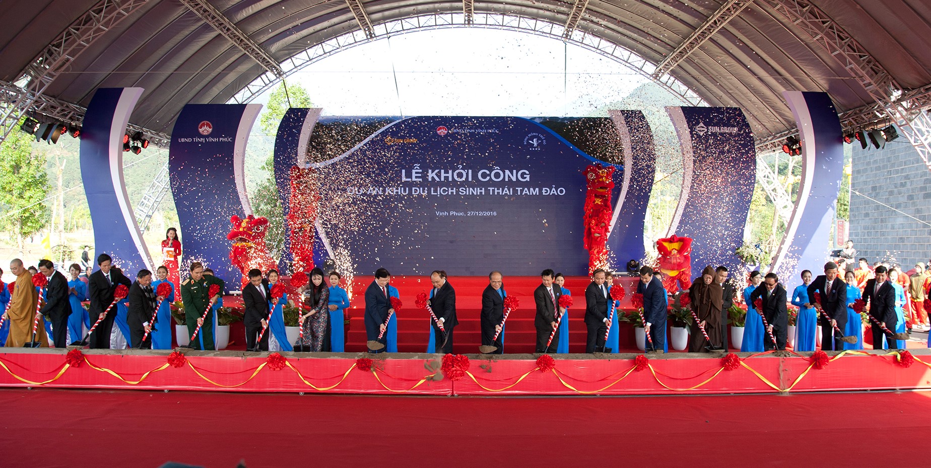 Construction of Tam Dao 2 eco-tourism area kicked off