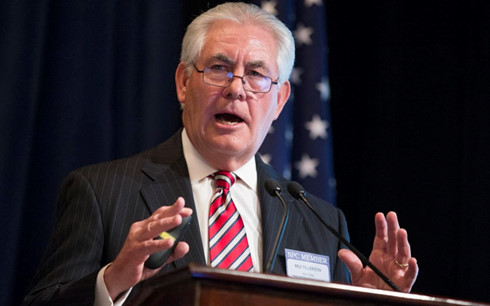 Rex Tillerson chosen as Secretary of State