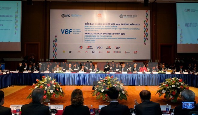 Vietnam Business Forum 2016 focuses on private sector