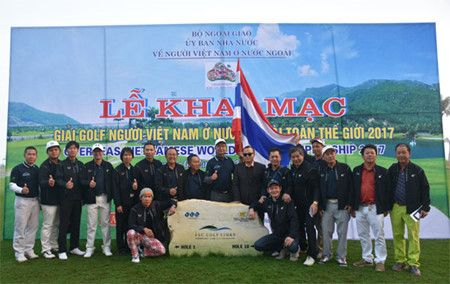 Golf tournament for overseas Vietnamese worldwide 2017 organized in Thanh Hoa province