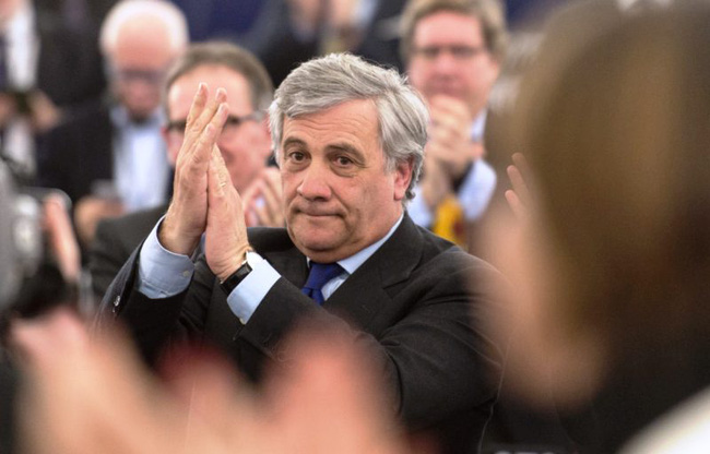 Antonio Tajani elected President of European Parliament