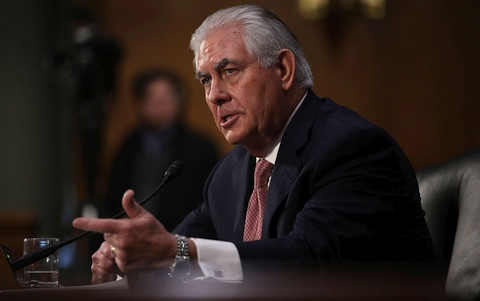Rex Tillerson confirmed as US Secretary of State