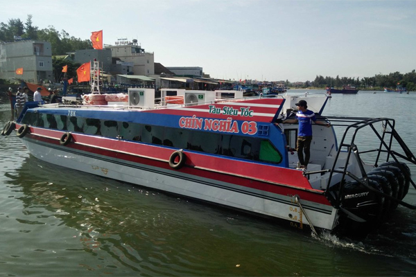 High-speed boat to Ly Son reduces to 25 minutes