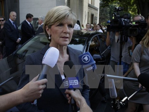 Australian Minister for Foreign Affairs Julie Bishop visits US