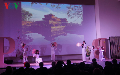 Vietnamese students in Russia organize art program to welcome Tet