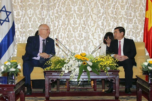 Israeli President visits Ho Chi Minh city