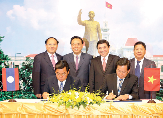 Increasing cooperation between Ho Chi Minh city and Laos’ Xiangkhouang province