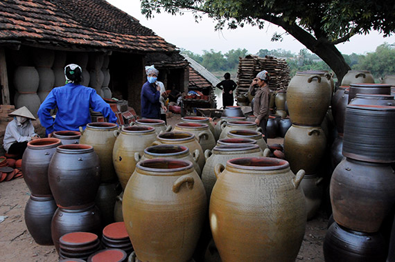 Phu Lang pottery village in northern province of Bac Ninh