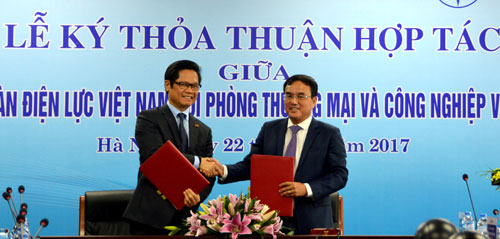 EVN, VCCI cooperate to increase information exchange