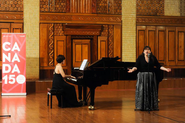Gorgeous voice Melanie Gall highlights Canada’s 150th anniversary of confederation