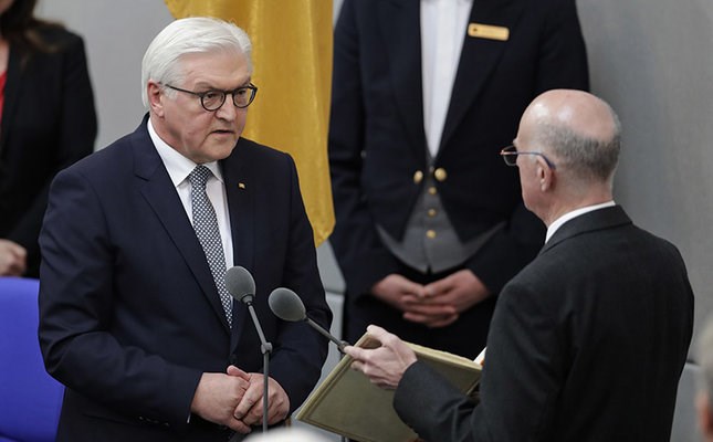 Former FM Steinmeier sworn in as new German President